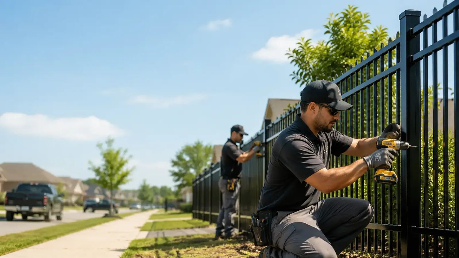 Metal Fence Installation in Pittsburg, TX